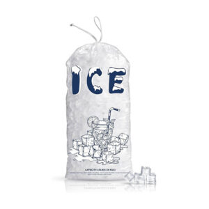 Ice Bags with Drawstrings