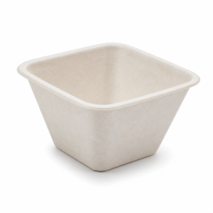 5 oz Bagasse Square Bowl