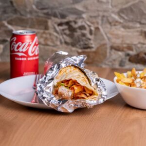 9 in x 10.75 in Pop-up Foil Wrap Sheets - Red Stripe