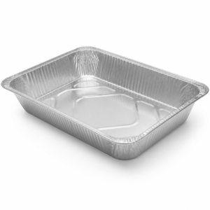 Approx. 307.7 oz Full Size Aluminum Foil Steam Table Pan - 32.7 x 52.5 x 8.2 cm