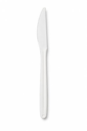 6 in Knife, White