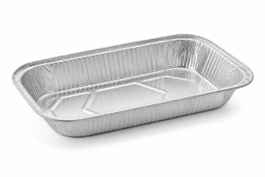 20 oz Rectangular Aluminum Foil Take-Out Tray
