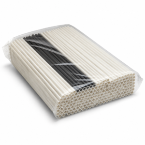 Paper Eco Straw 0.6 cm x 20 cm - Unwrapped Bulk