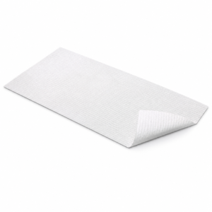 CR-601 unbranded white 60 GSM counter cloth, 35 x 60 cm