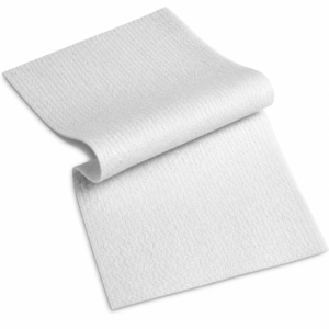 CR-801 unbranded white 80 GSM counter cloth, 35 x 60 cm