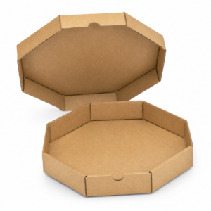 Custom Octagonal Pizza Box - 6 to 9 in