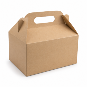 Custom Handle Biryani Box - 9.75 x 6.5 x 6 in