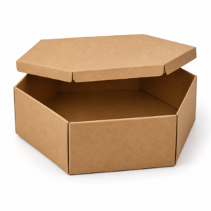 Custom Hexagon Biryani Box - 1000 gm