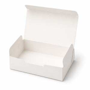 Custom Open Plate Snack Box - 6.5 x 4.5 x 2.5 in