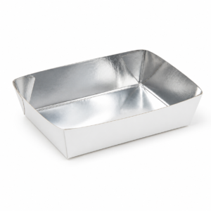 Custom Momos Serving Tray with Silver Coating - 500 and 750 ml Sizes