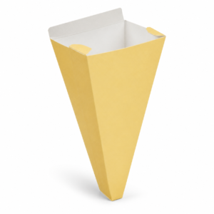 Custom Triangle Fries Box for Take Away - Medium
