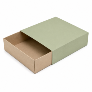 Custom Sliding Waffle Box - 6.5 x 5.5 x 1.75 in