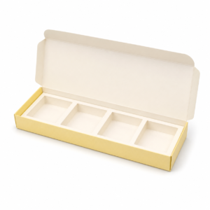 Custom Mini Waffle Box 4 Pieces - Belgian Size