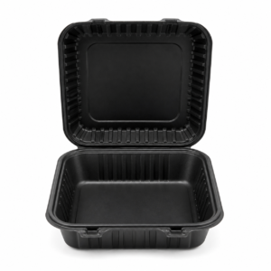 MFPP Hinged Tray 8×8 - Black, No Compartments