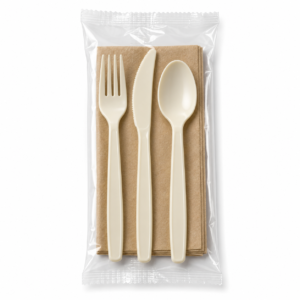 Bio Cutlery Kit - Fork, Knife, Spoon, Napkin