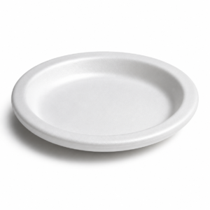 EPS Foam Plate #6 - White, 20/25
