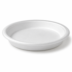 EPS Foam Plate #9 - White, 4/125