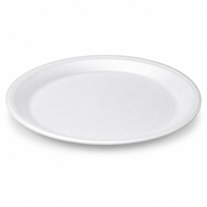 Lightweight EPS Foam Plate #9 - White, 20/25