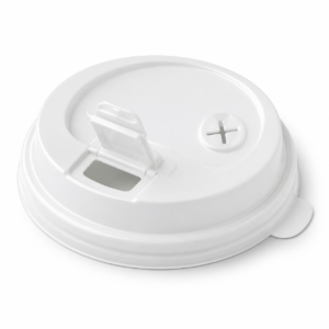 Dual-Temp Hot Cup Lid for 10-20 oz Cups - Translucent