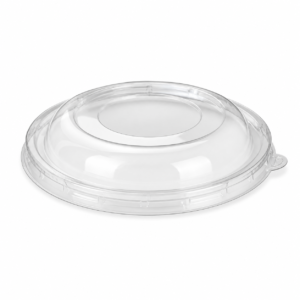 PLA Grab-and-Go Container Lid - 24-48 oz Lid, Clear