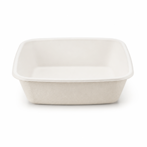 8 x 8 8×8 Square Bagasse Plate
