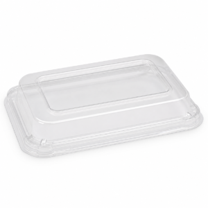 RPET Lid - 24/32 oz RPET Lid, Clear