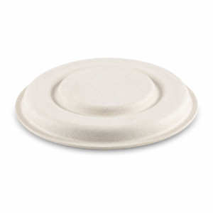 Lid for 4 oz Bagasse Portion Cup - White