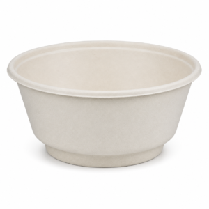 40 oz Bagasse Round Bowl