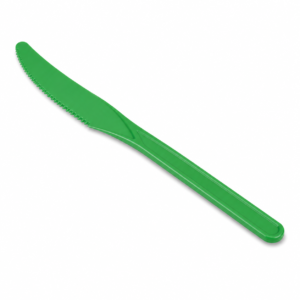 PLA Cutlery - 6 in Knife, Green
