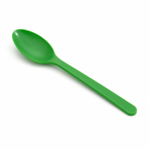 PLA Cutlery - 6 in Spoon, Green
