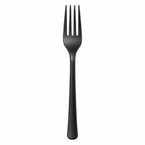 Vine PLA Cutlery - 7 in Fork, Black
