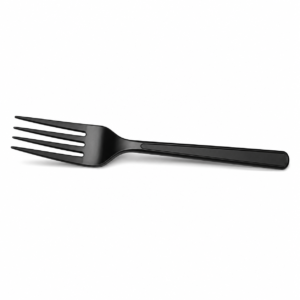 PLA Cutlery - 7 in Fork, Black