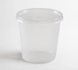32 oz PP Round Deli Container with Lid