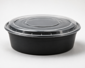 48 oz PP Round Food Container with Lid