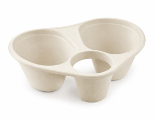 32 oz Bagasse Round Bowl