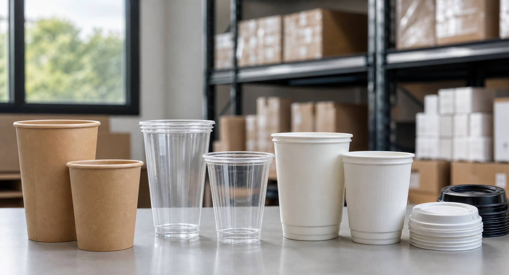 PET Cups, Paper Cups, and Matching Lids: How Food-Service Buyers Should Choose