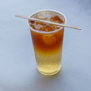 Red 7.75" Paper Wrapped Straw