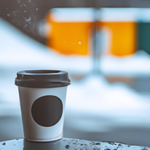 12 oz White Double Wall Paper Cup