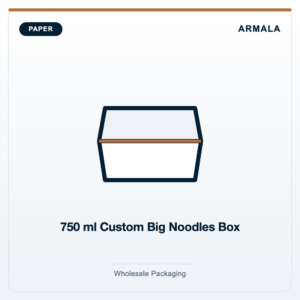 750 ml Custom Big Noodles Box