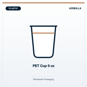 PET Cup 9 oz