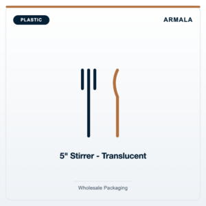 5" Stirrer - Translucent