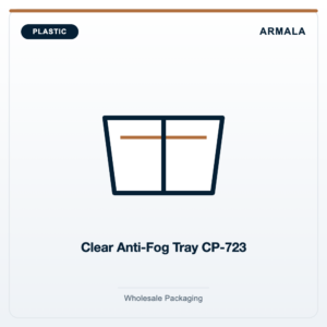 Clear Anti-Fog Tray - CP-723