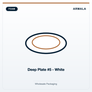 Deep Plate #5 - White