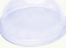 PET Dome Deli Container Lids