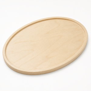 Container – Large Oval Wooden Lid