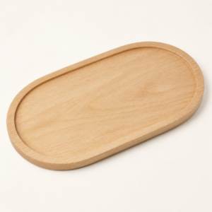 Container – Long Oval Wooden Lid