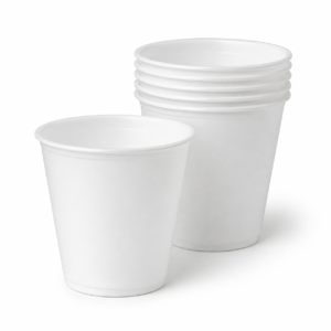 200 ml PP Plastic Cup - White