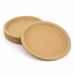 Kraft Paper Plate 23 cm