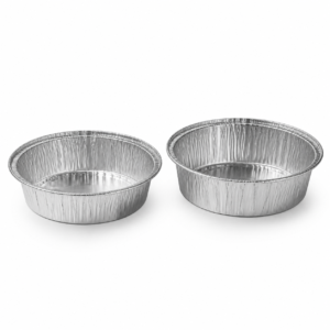 Round Aluminum Foil Pan Family in 220 ml and 280 ml Sizes
