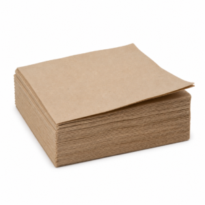 Recycled Brown Kraft Serviette 30 x 30 cm - 1 Ply
